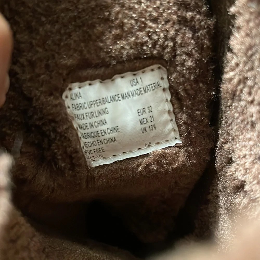 MICHAEL KORS Alina suede / faux fur boots